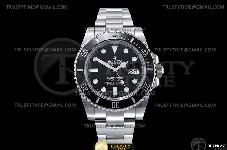 0331 Fashionable ROLSUB0417A – Submariner 116610LN 904L SS SS Blk CLEAN V2 VS 1047